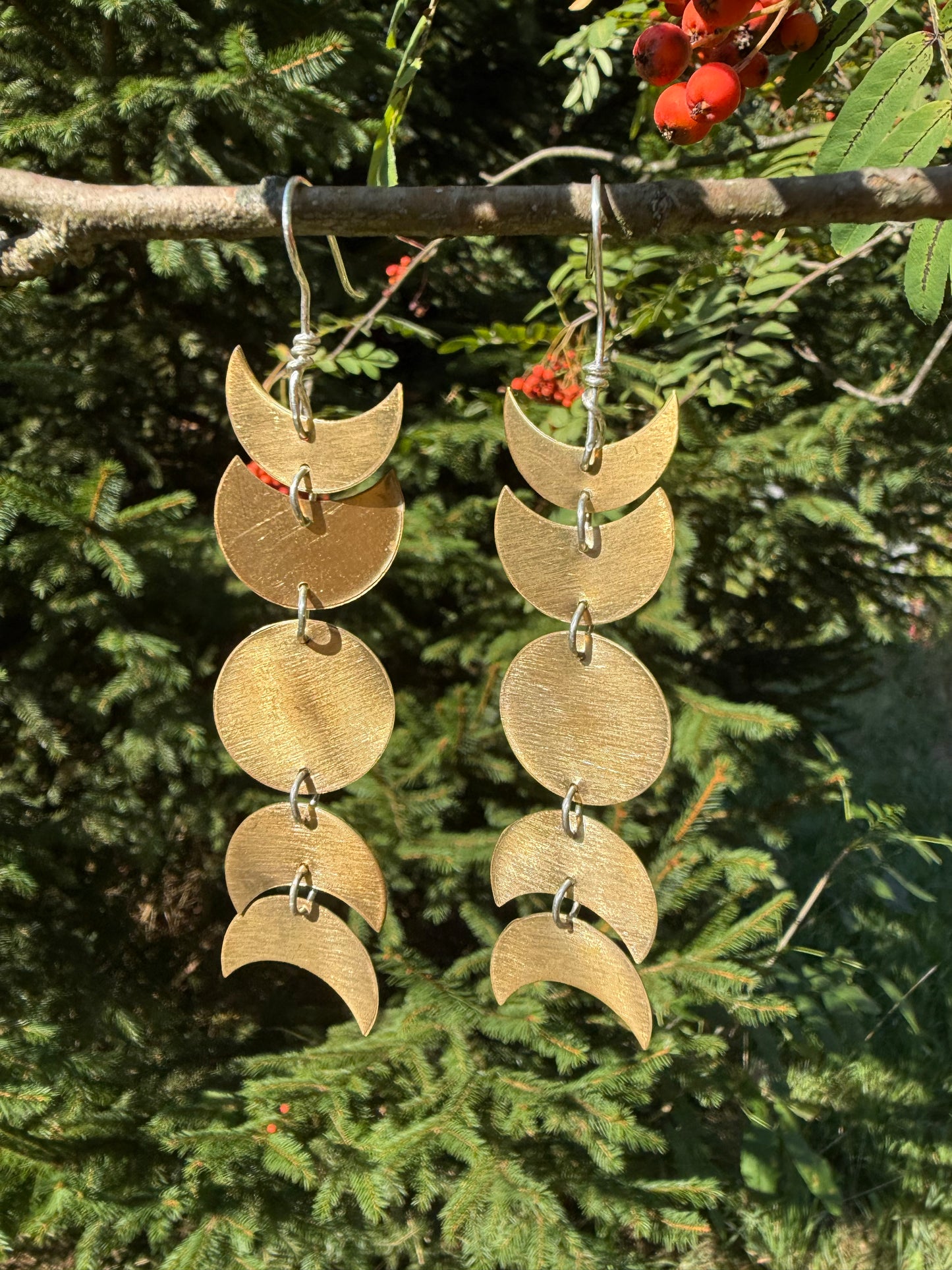 Moon Phase Earrings