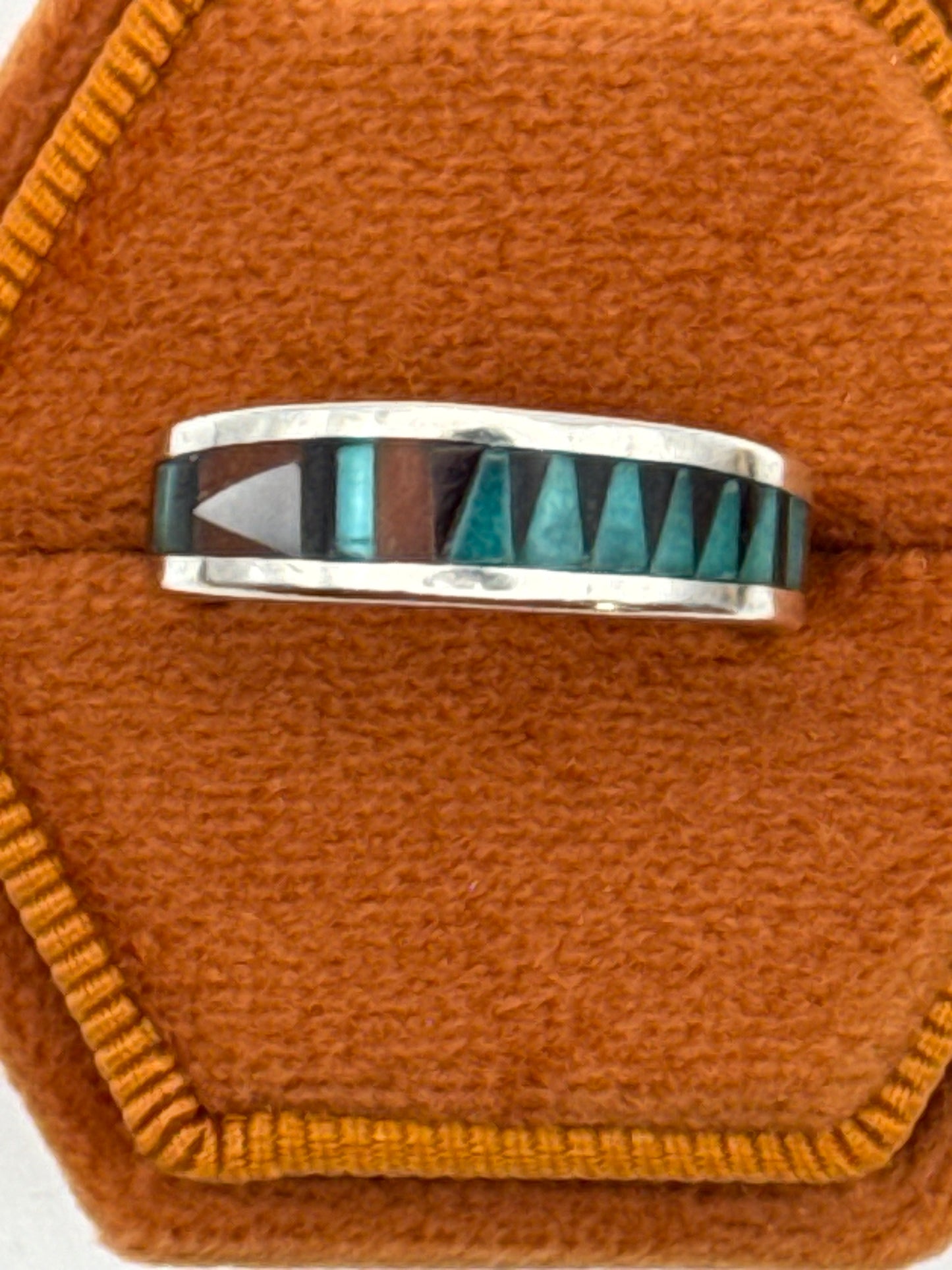 Vintage Zuni Inlay Ring