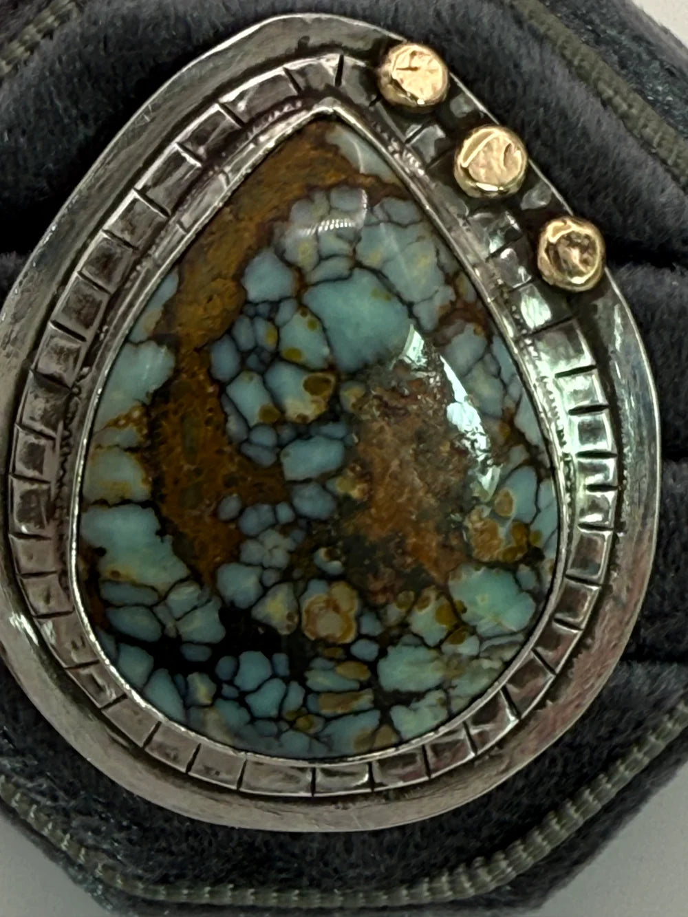 Rare #8 Mine Turqquoise Ring