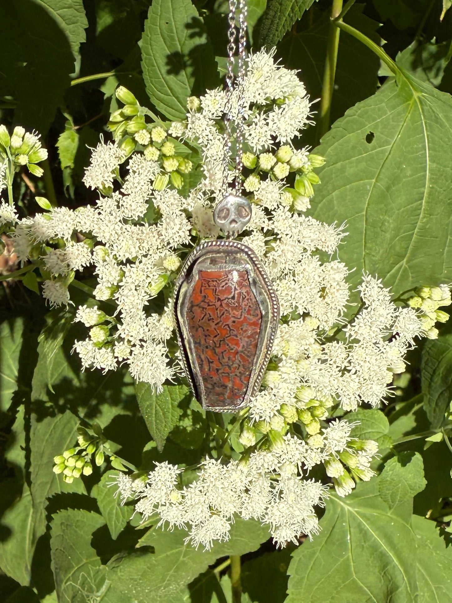 Dino Bone Coffin Necklace