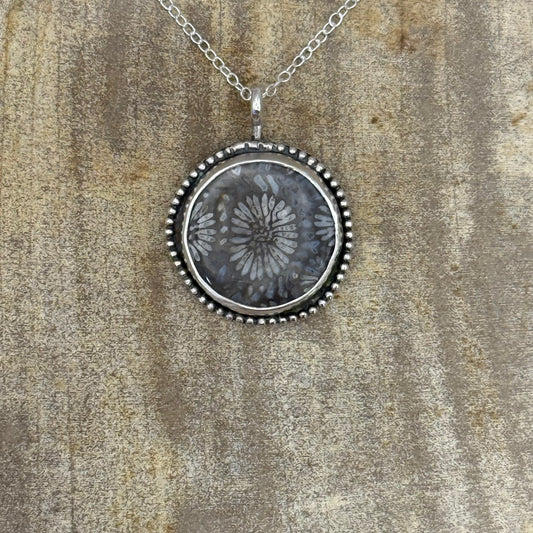Fossilized Coral Necklace
