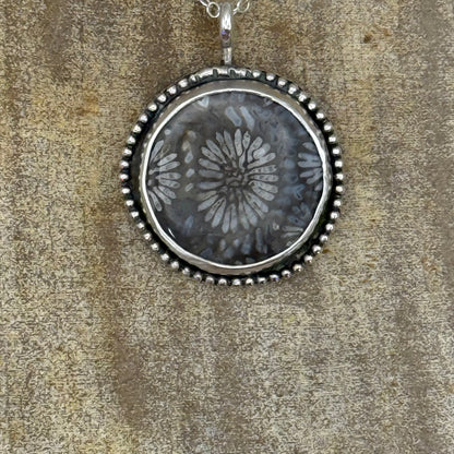 Fossilized Coral Necklace