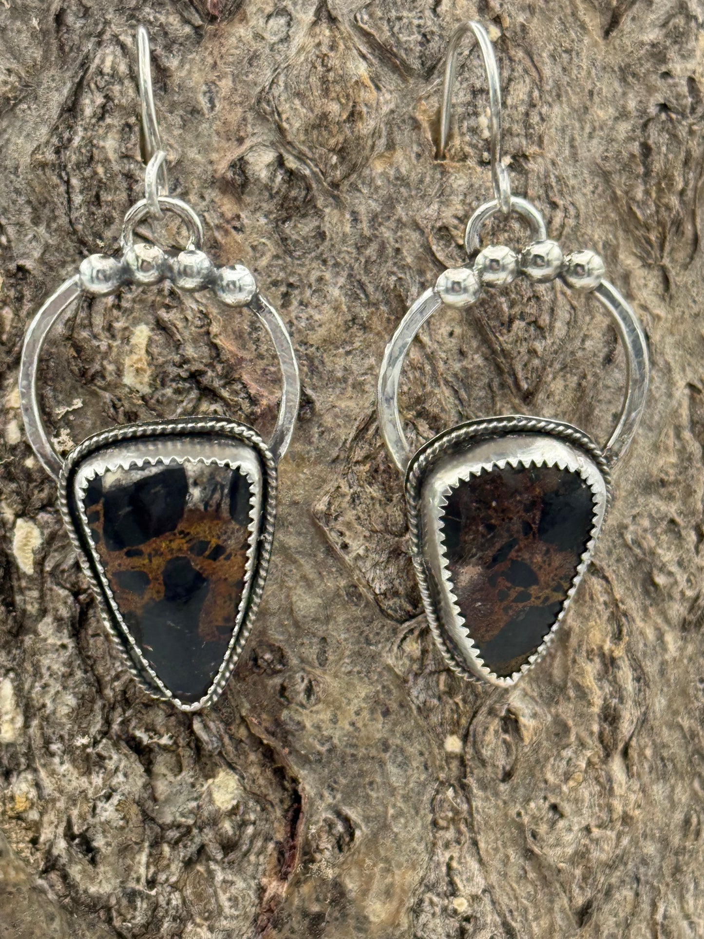 Iron Buffalo Earrings