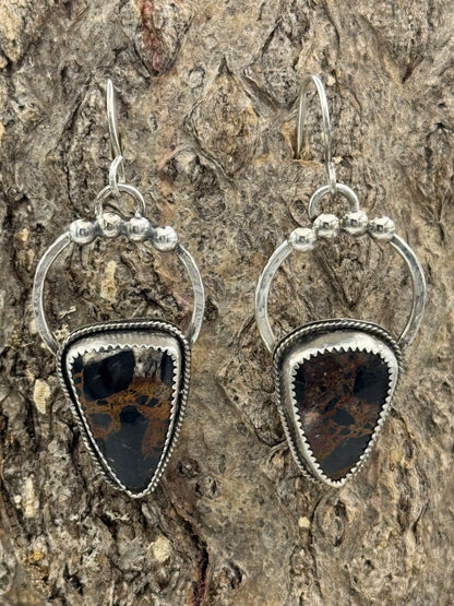Iron Buffalo Earrings
