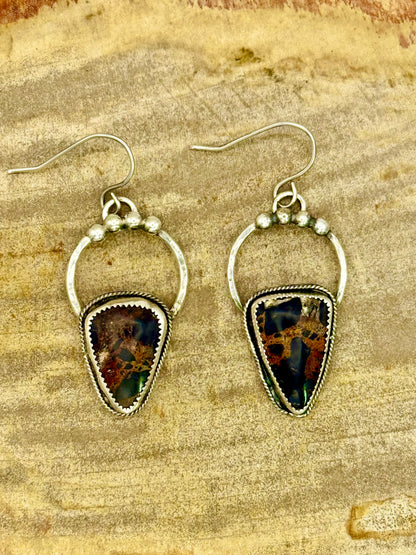 Iron Buffalo Earrings