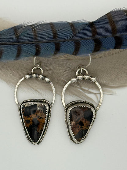 Iron Buffalo Earrings