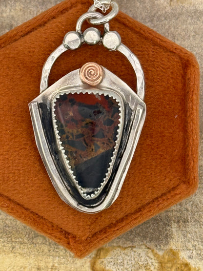 Iron Buffalo Pendant