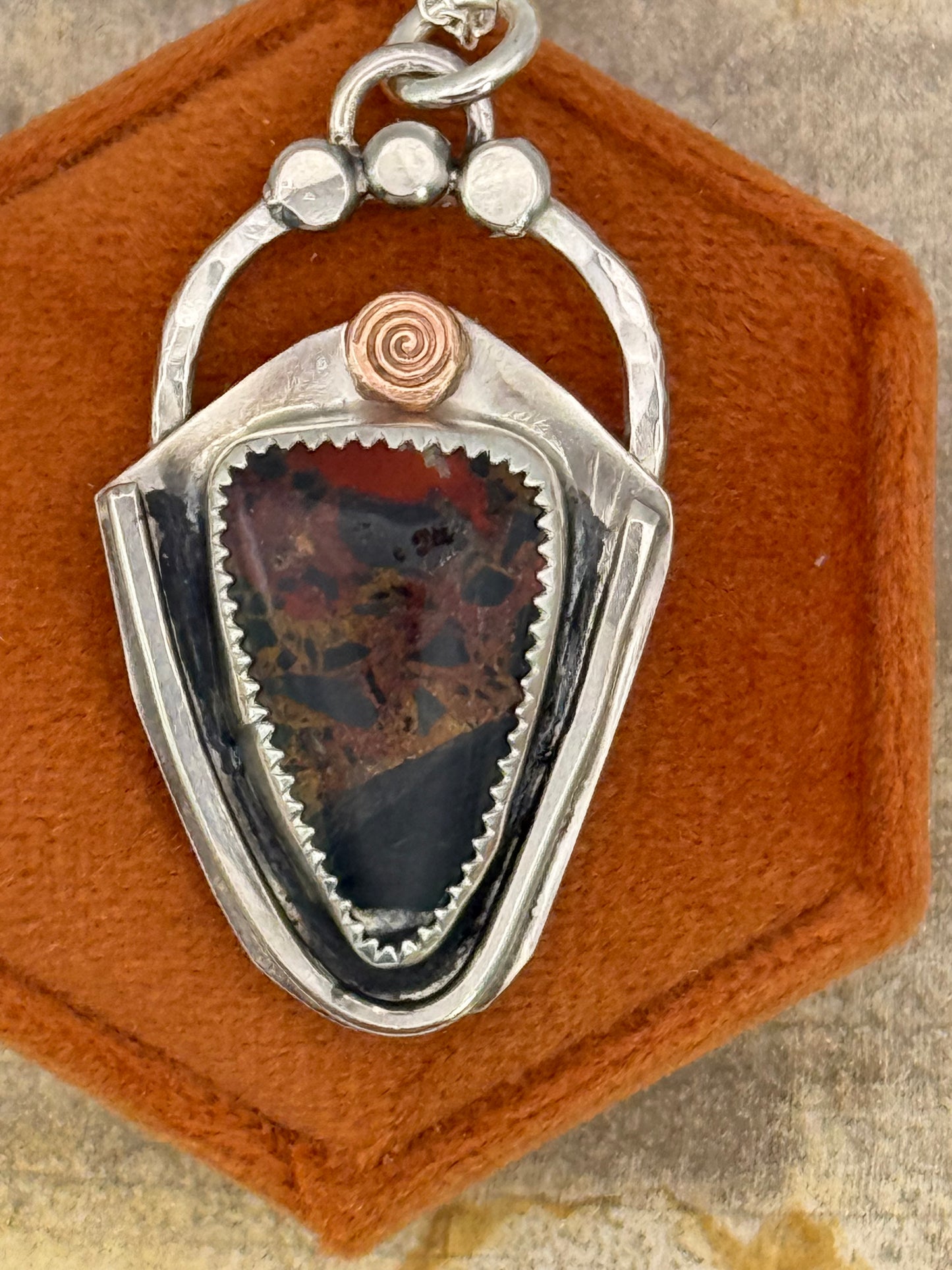 Iron Buffalo Pendant