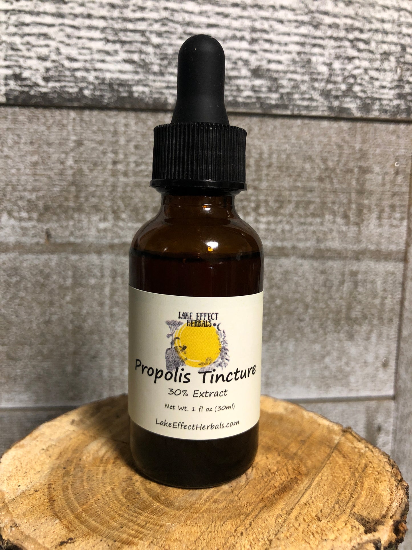 Propolis Tincture (extract) handcrafted from our honeybee hives