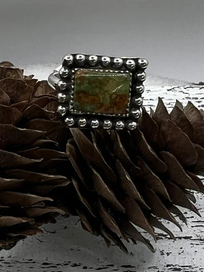 Adjustable Turquoise Ring